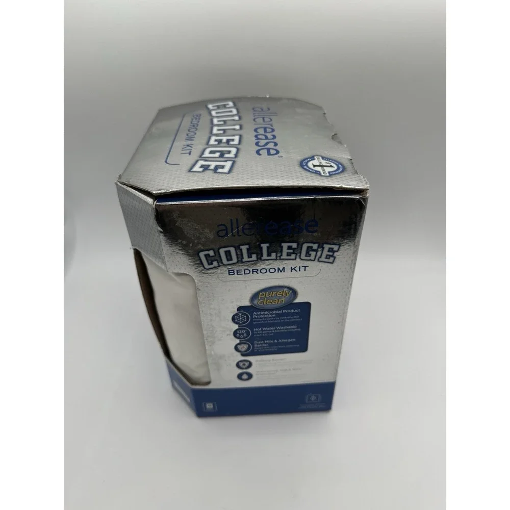 BRAND NEW Allerease College Bedroom Kit (Dorm Rooms) Twin Twin XL 2-Piece Set - Picture 3 of 5